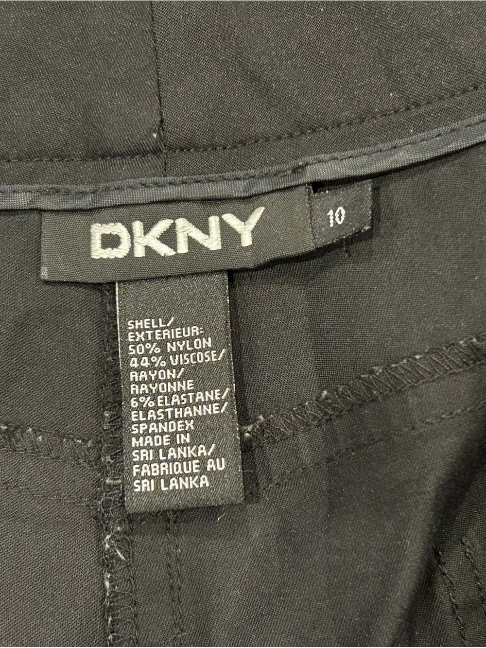 DKNY Women's Charcoal Straight-Leg Capris